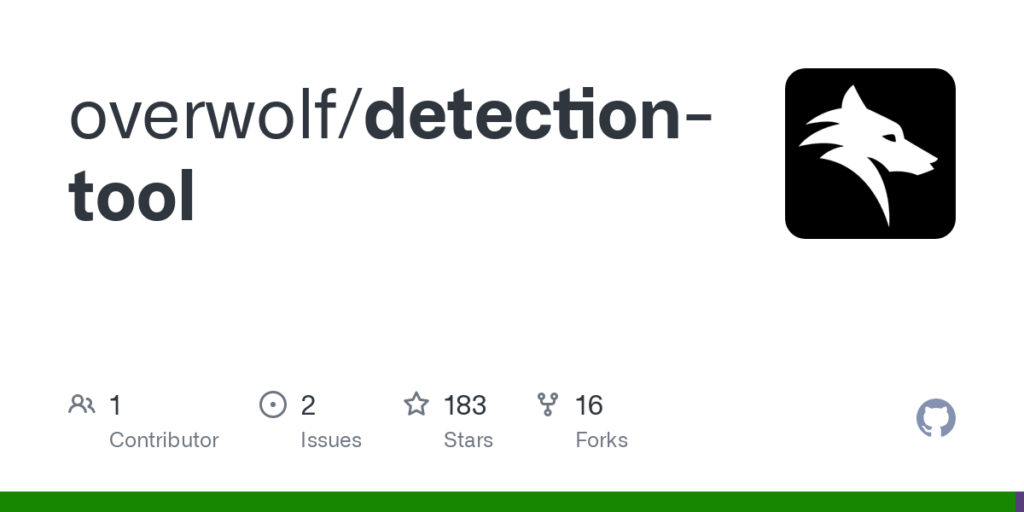 github.overwolf/detection-tool/releases/tag/0.0.1